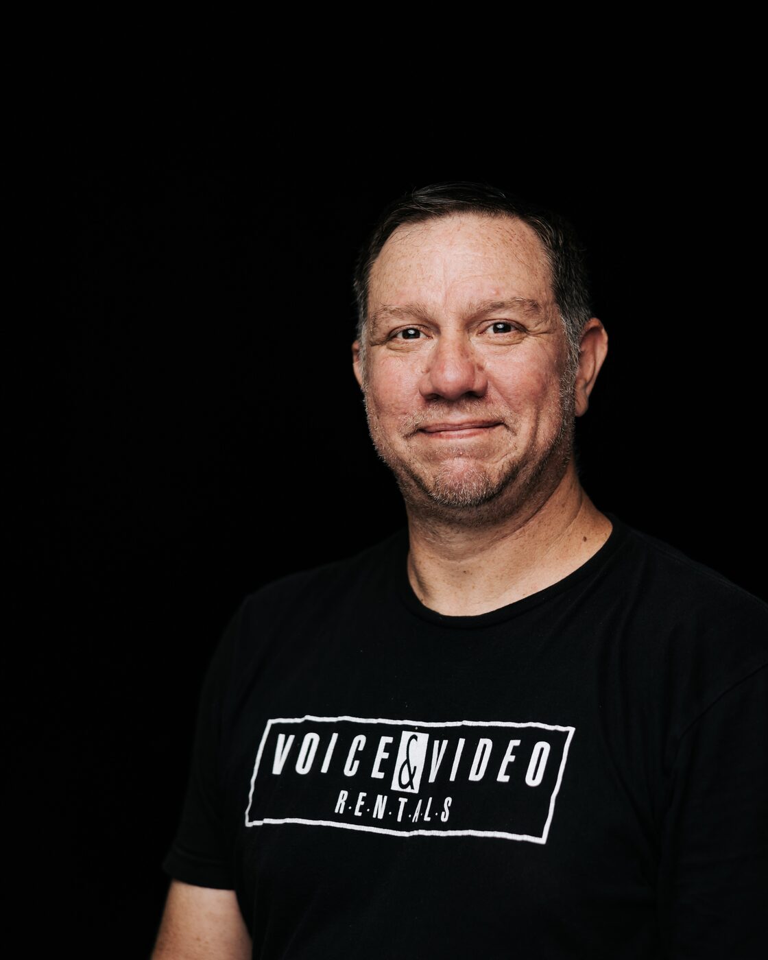 Portrait of Jay from Voice & Video Rentals